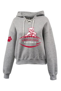 Roselle Park Womens Lace-Up Hoodie