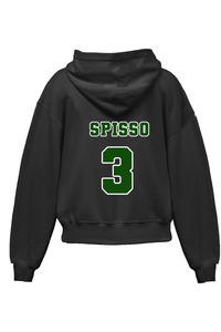 Womens Lace-Up Hoodie