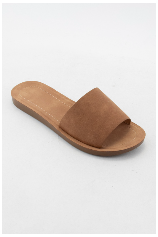 Basic Bold Upper Flexible Sole Slide