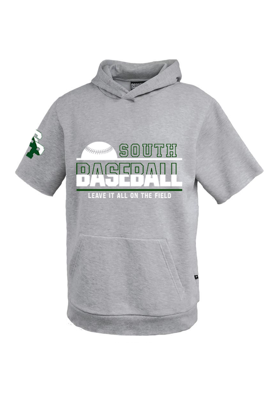 South Heavy Weight Fleece Short Sleeve Hoodie