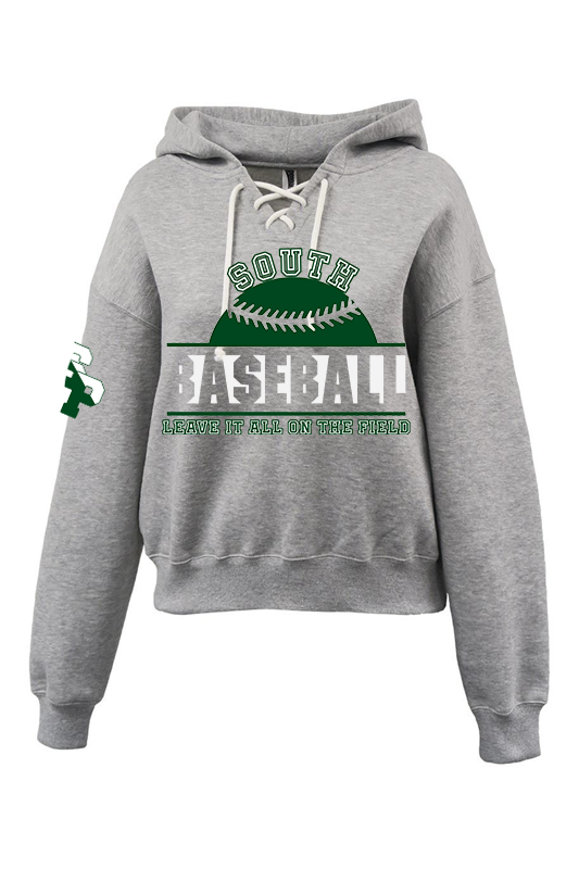 South Womens Lace-Up Hoodie