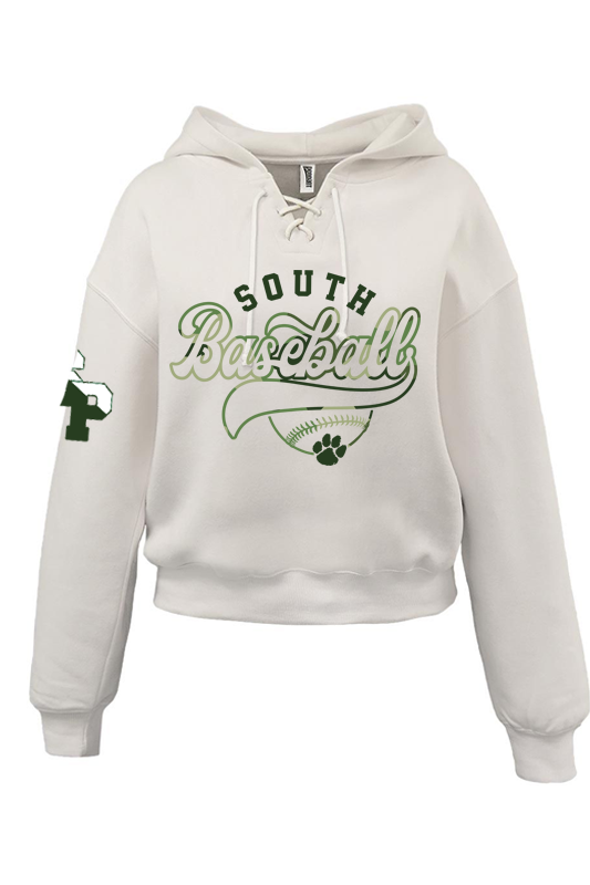 South Womens Lace-Up Hoodie
