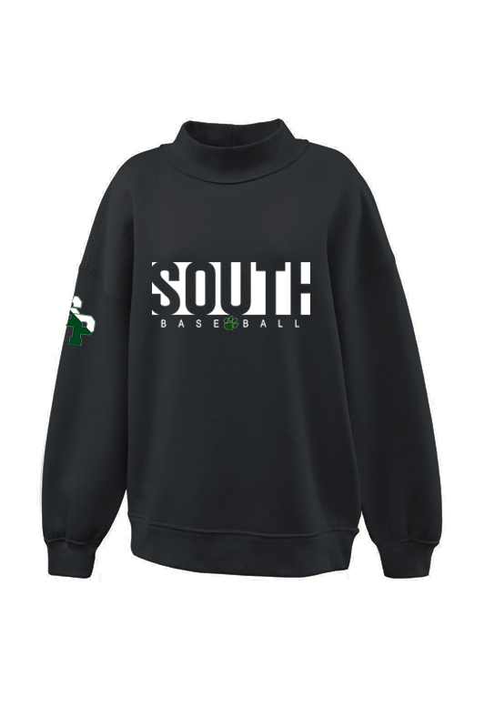 Womens Relaxed Fit Mockneck