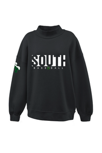 Womens Relaxed Fit Mockneck