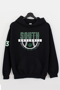 Adult South Baseball Hoodie