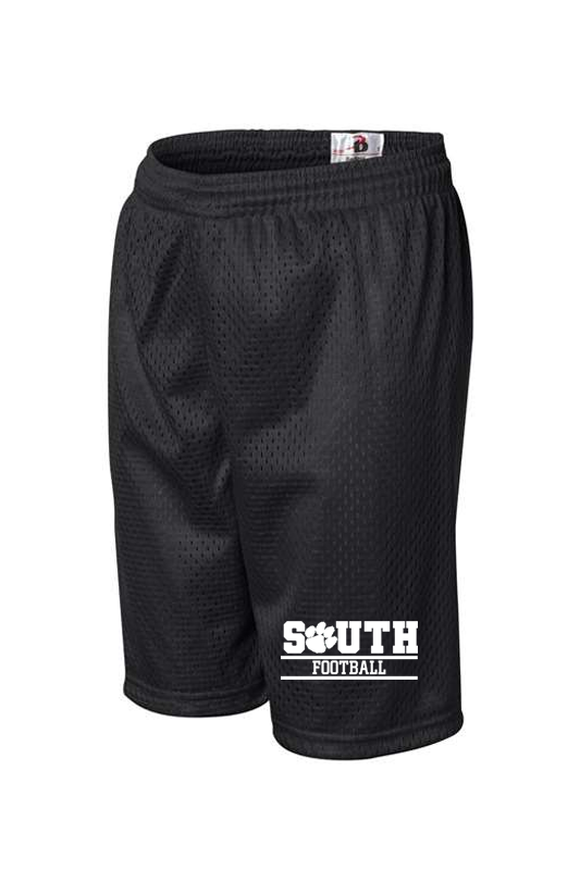 Adult Pro Mesh 6" Shorts - Black