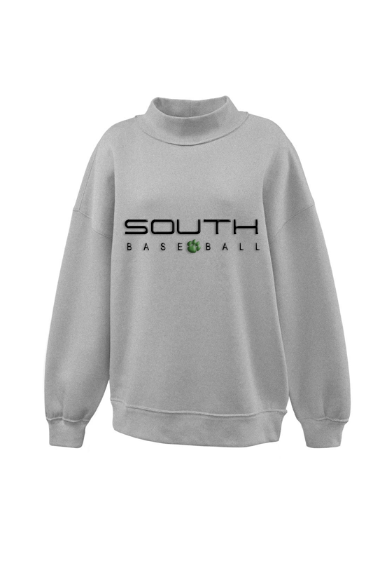 Womens Relaxed Fit Mockneck