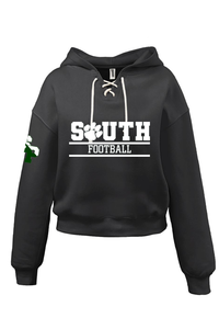 Womens Lace-Up Hoodie