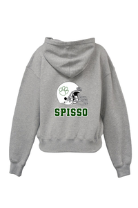 Womens Lace-Up Hoodie