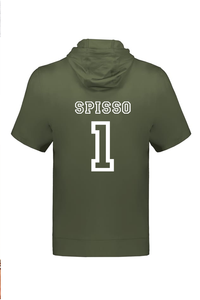 Soft Knit Short Sleeve Hoodie