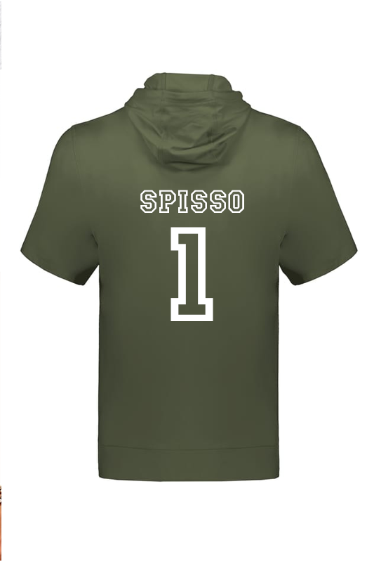 Soft Knit Short Sleeve Hoodie
