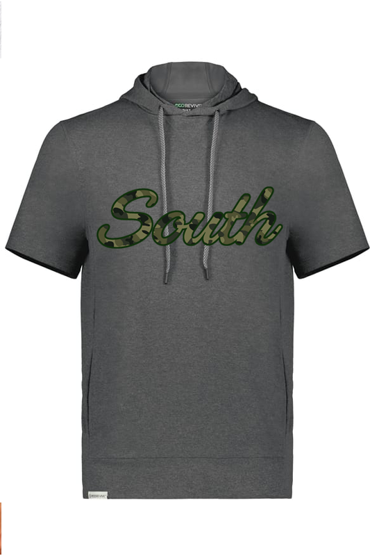 Soft Knit Short Sleeve Hoodie