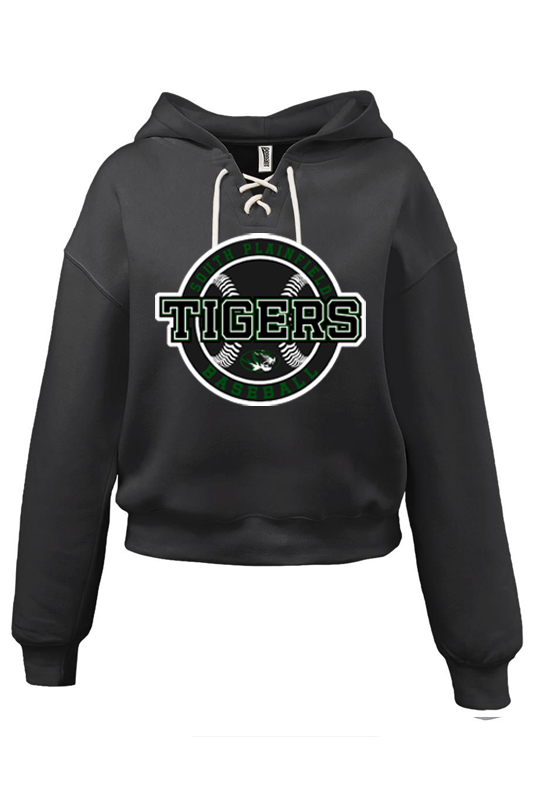 Tigers Womens Lace-Up Hoodie