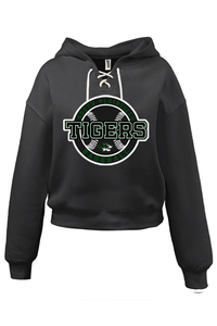 Tigers Womens Lace-Up Hoodie