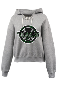 Tigers Womens Lace-Up Hoodie