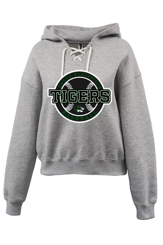 Tigers Womens Lace-Up Hoodie