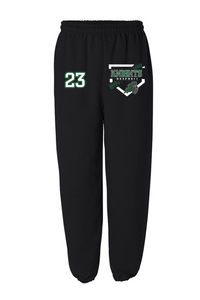 Youth Athletic Knights Sweatpants - Black