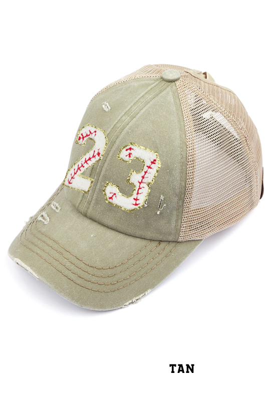 Personalized Ponytail Baseball Cap for Baseball