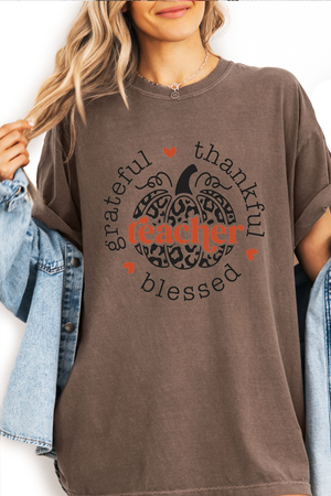 Grateful Thankful Blessed Teacher