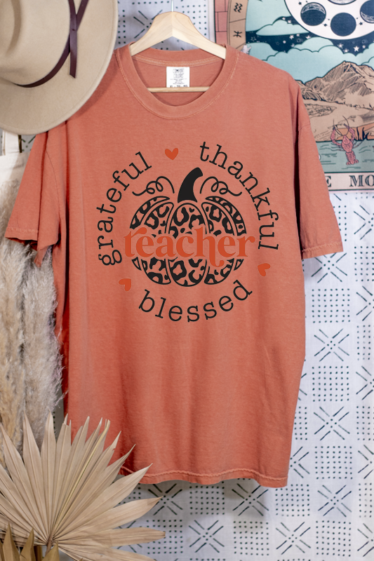 Grateful Thankful Blessed Teacher