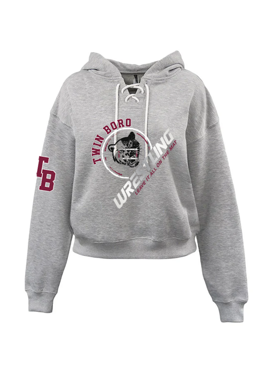 Twin Boro Lace Up Hoodie