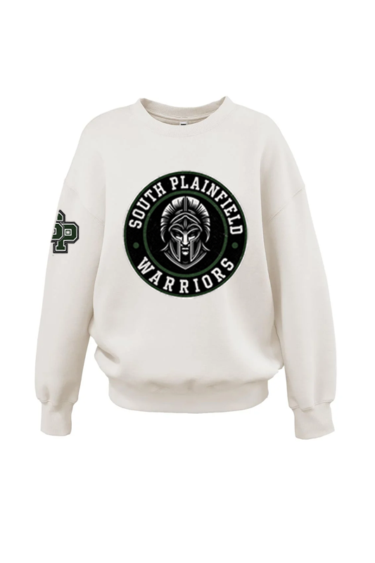 Warriors Oversize Crew Neck