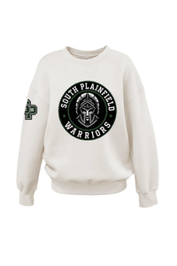 Warriors Oversize Crew Neck