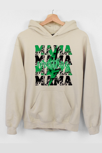 Strike Mama Leopard Pullover Hoodie